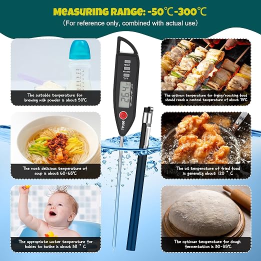 Copkim 12 Set Waterproof Food Thermometer - Image 4