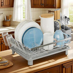 MOUKABAL Dish Drying Rack, Dish Rack, Stainless Steel Dish Racks - Image 8