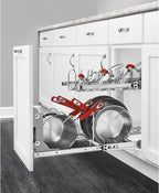 Rev-A-Shelf 2-Tier Kitchen Cabinet Pullout 20.75" Cabinet Organizer - Image 8