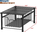 Simple Houseware Stackable Basket Drawer - Image 3