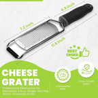 Stainless Steel Ultra Fine Cheese Grater Great - Image 3