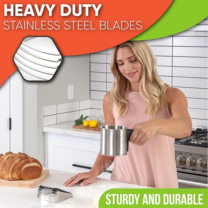 Spring Chef Dough Blender, Top Professional Pastry Cutter - Image 4