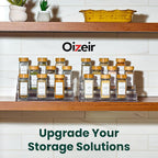 Oizeir Clear Spice Rack – 3-Tier Acrylic Organizer - Image 6