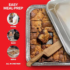 Stock Your Home 9 x 13 Disposable Aluminum Pans - Image 4