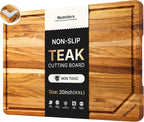 20'' Extra Large Teak Wood Cutting Board by Unknown