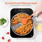 Silicone Kitchen Cooking Utensil Set: U-Taste 600ºF Heat Resistant 13.6in Extra - Image 4