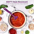Heat Resistant Silicone Large Spatula: U-Taste 600ºF High Heat Flexible 11.38in - Image 3