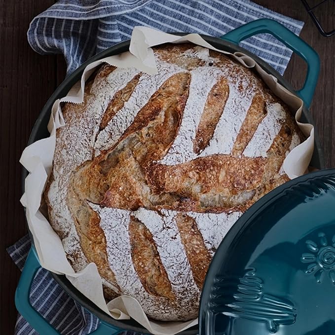 Flavehc Bread Oven Cast Iron Bread Dutch Oven - Image 9