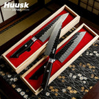 Huusk Santoku Japanese Chef Knife - Image 8