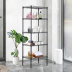 BestOffice | 5-Tier Wire Storage Shelves | 17x12x48 | Black | - Image 2