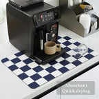 Ohocut Checkered Dish Drying Mat - Image 4