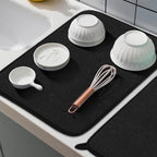 GeeRic Microfiber Dish Drying Mat, Super Absorbent Kitchen Dish Drying Pad - Image 6