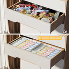 Joyoldelf Sock Organizer Drawer Organizer - Image 7