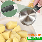 Magnetic Handles 7 Piece Stainless Steel Measuring Cups, Kitchen Gadgets - Image 6