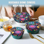 wegreeco Elastic Reusable Bowl Covers - Image 6