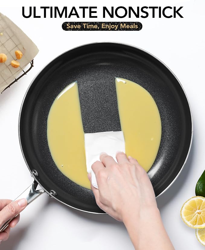 MICHELANGELO Non Stick Frying Pan - Image 5