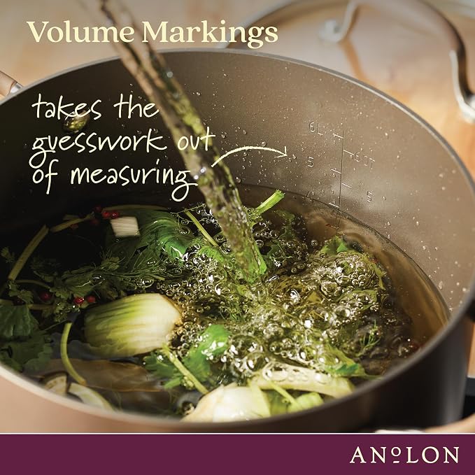 Anolon Advanced Home Hard-Anodized Nonstick Tapered Sauce Pan/Saucepot - Image 8