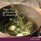 Anolon Advanced Home Hard-Anodized Nonstick Wide Stock Pot/Stockpot - Image 8