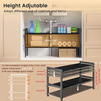 Under Sink Organizer and Storage 16.5"-30.7" Expandable Length, Adjustable - Image 3