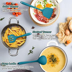 Homikit Silicone Cooking Utensils Set, 15-Piece Nonstick and Heat Resistant - Image 6