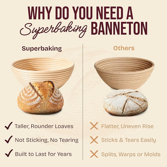Superbaking Sourdough Starter Kit, Sourdough Bread Baking Supplies, Sourdough - Image 4