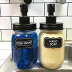 Amolliar Mason Jar Liquid Soap Dispenser Lid, Rust Proof Stainless Steel - Image 6