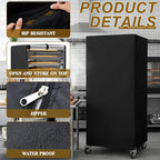 Riakrum 1 Pc Bun Pan Rack Cover Bakers Rack Cover 20 Tier Sheet - Image 3