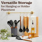 SMIRLY Kitchen Utensils Set – 22-Piece Silicone Cooking Utensils Set, Spatula - Image 7