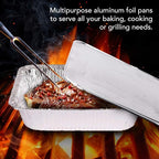 Stock Your Home Foil Pans with Lids - Image 4