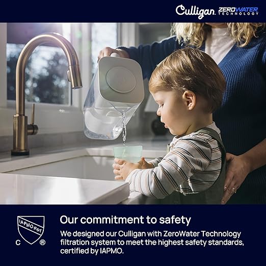 Culligan with ZeroWater Technology 10-Cup Water Filter Pitcher – Includes - Image 8