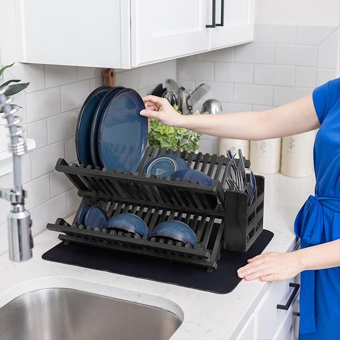 Teak Dish Rack - Image 3