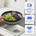 Microwave Food Cover With Handle - Image 3