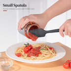 Heat Resistant Silicone Spatula Set of 3, Luxiwise 600ºF High Temp Baking - Image 7