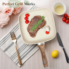 3 Pcs Pots and Pans Set, Nonstick & Non-Toxic Healthy Pots and Pans - Image 8