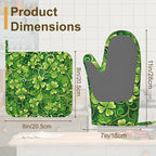 Oven Mitts and Pot Holders St. Patrick Day Silicone Kitchen Accessories Set of - Image 2