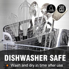 Stainless Steel Whisk Set with 7"+5" Mini whisks, Walfos Heavy Duty Whisks - Image 6