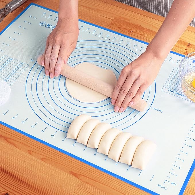 Silicone Baking Mat，Non Stick Rolling Dough by LIMNUO