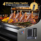 Wireless Meat Thermometer with 4 Probes, INKBIRD WiFi Meat Thermometer Digital - Image 3