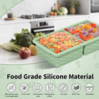 Doasuwish 3-Pack Silicone Freezer Trays - Image 2