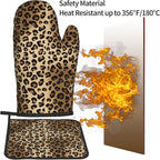 Leopard Print Oven Mitts - Image 5