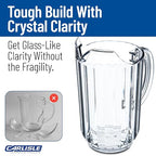Carlisle FoodService Products 553807 Plastic Pitcher, 48 Ounces - Image 7