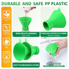 Threaded Funnel Easy Fill Funnel, Twist On Empty Spray Bottle Refill Adapter Fit - Image 3