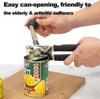 Manual Can Opener Heavy Duty Smooth Edge - Image 5