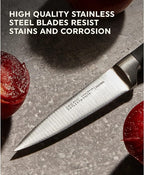 Chicago Cutlery Insignia Triple Rivet Poly Kitchen Knife Block Set - Image 4