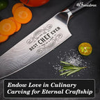 Funistree Gifts for Men Women Chef, 8 inch Professional Kitchen Knife Gift Set - Image 4