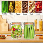 32 oz Wide Mouth Mason Jars - Image 7