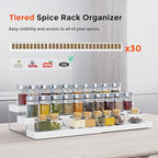 2 Pack Expandable Spice Rack Organizer - Image 3