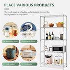 BestOffice | 5-Tier Wire Storage Shelves - Image 4