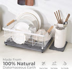 Stone Dish Drying Mat for Kitchen Counter, Quick Dry Stone Dishes Mats - Image 6