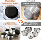 Thickened Heavy-Duty 26pcs Stainless Steel Bowl, Mixing Bowl Set - Image 6